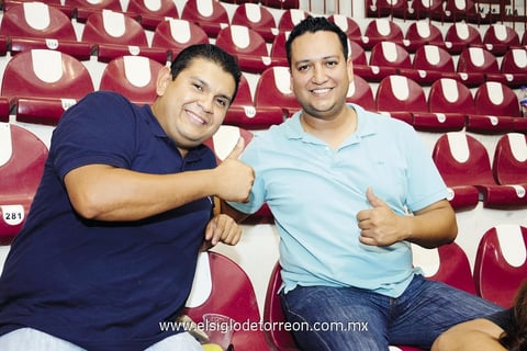 07092014 AMIGOS.  Pancho y Cristian.