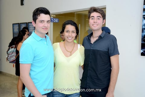 10092014 Héctor, Caro y Ricardo.