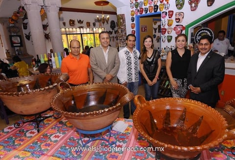 11092014 Israel Velardo, Antonio Márquez, Rogelio Astudillo, Karina Ortiz, Michelle Taboada y Carlos Rangel.