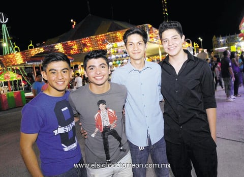 15092014 Francisco, Alec, Carlos y Luis Enrique.