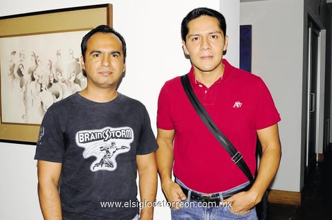 15092014 AMIGOS.  Salvador y Daniel.