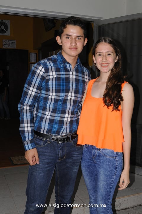 14092014 Carlos Vázquez y Ximena Cárdenas.