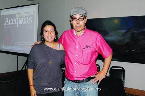 14092014 EN LA GALERíA DEL TIM.  Ángel y Julio César.