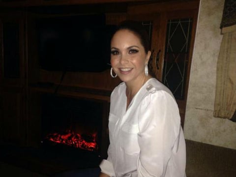 Lucero compartió una imagen antes de salir a cantar en el Zócalo.