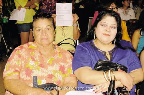17092014 Margot Montoya y Lupita Montenegro.