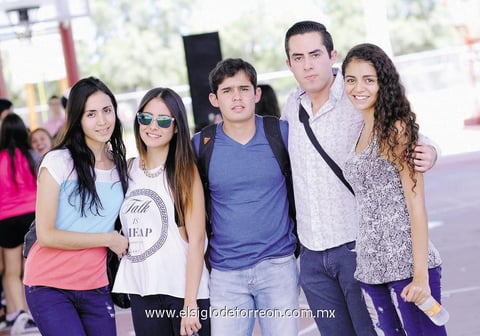 16092014 Alexa, Yolanda, José, Javier y Paula.