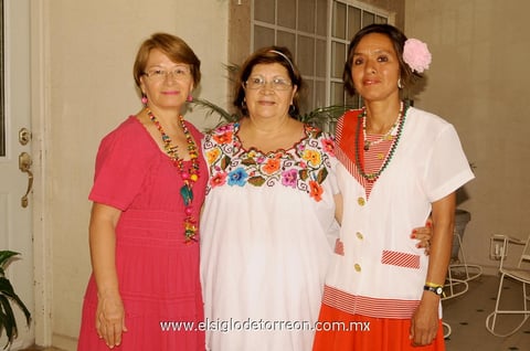 16092014 Mary Meléndez, Rosy Becerra y Sandra Luz Fernández.