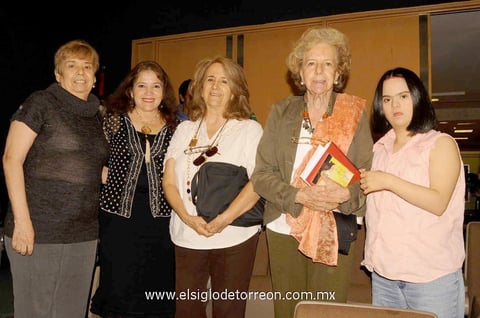 20092014 Chiquis, Estrella, Magda, Rosa y Marisol.