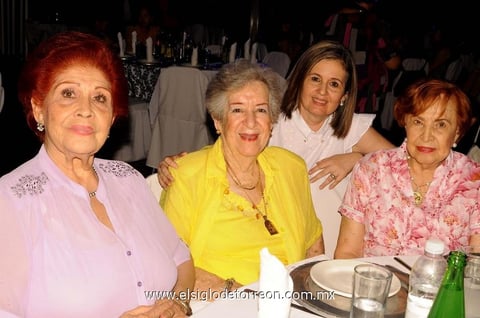 20092014 Nena de la Rosa, Raquel Lugo, María Teresa Iglesias y Adriana.