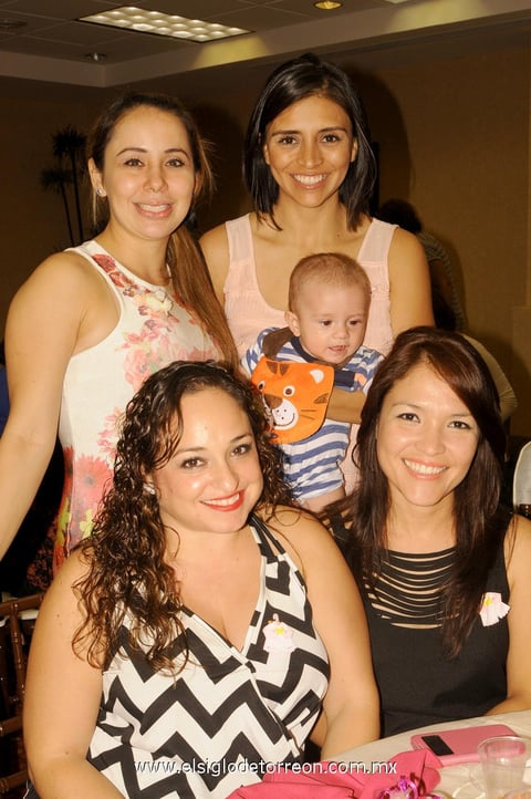 25092014 Pamela Paz, Fabiola Valdez, Mateo Díaz Flores, Ana Laura Hernández y Gladys Islas.