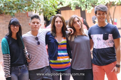 26092014 Pamela, Vicente, Karen, Victoria y Raúl.