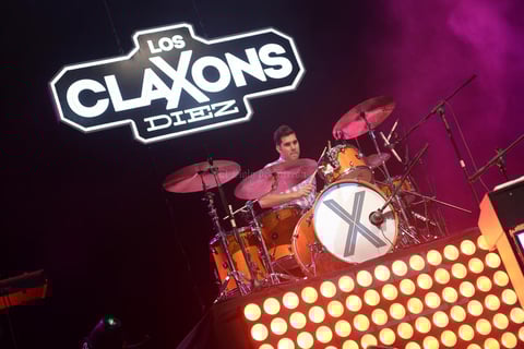 Los Claxons revivieron varios de sus grandes éxitos.
