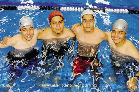 28092014 Fernando Mendoza, Isaac Rendón, Carlos Enríquez y Miguel Escalera.