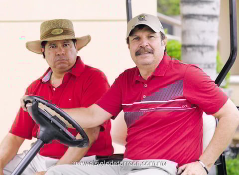 28092014 EN EL GOLF.  Luis y Eugenio.