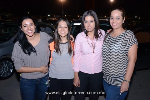 30092014 Irene, Elisa, Yamel y Jéssica.