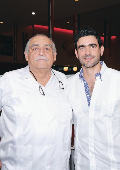03102014 Iliana Fox, Elvira Richards, Paty Garza, RaÃºl MÃ©ndez, JosÃ© Juan MÃ©ndez, Lucero Trejo, Fernando Santoyo, Faruk Sabag y Dulce Mijares. Elvira Richards y RaÃºl MÃ©ndez. Carlos y Carlos jr.