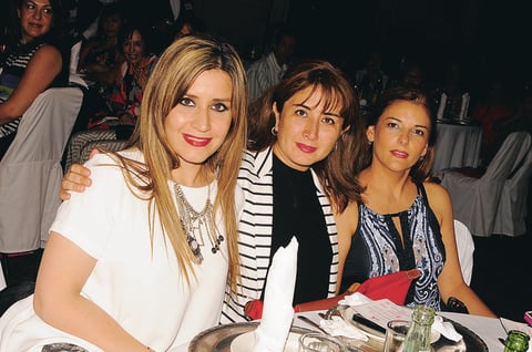 Laura, Mónica y Lucí­a. Lita, Paty y Bety. Diana, Georgina y Libia. Marina, Sendy y Ana Isabel.