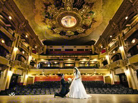 María y Carlos, en sesión fotográfica.- JC Studio