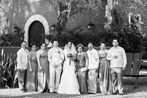 Roberto Trejo, Maruchy Dagdug, Diana Trejo, Mario Trejo, Fanny Lira, Lydia Gallegos, Eugenio Lira, Liliana Lira y Hugo Lira.