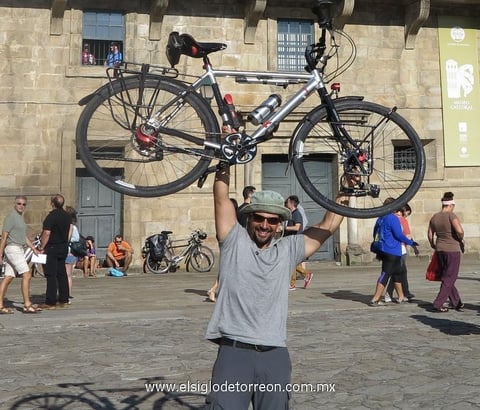 05102014 La llegada a Santiago de Compostela.