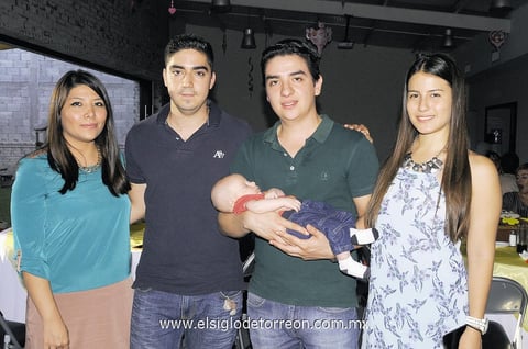05102014 GRATOS MOMENTOS.  Viridiana de los Santos, Omar Rivera, Jorge Hurtado y Yemile Atiyeh.
