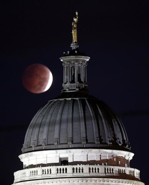 En distintas partes del mundo pudo ser visto el eclipse.
