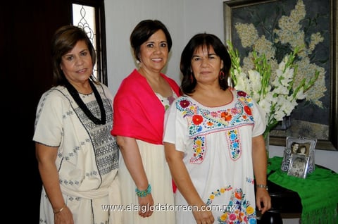 09102014 Luz María, Ana y Pilar.