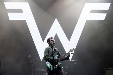 Weezer desató la locura de los asistentes.
