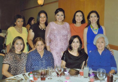 14102014 Lulú, Lula Márquez, Nuria Cristina, Dra. Luisa, Lic. Pili, Lic. Blanca, Lupita, Dra. Gabriela y Dra. Mary en reciente evento.