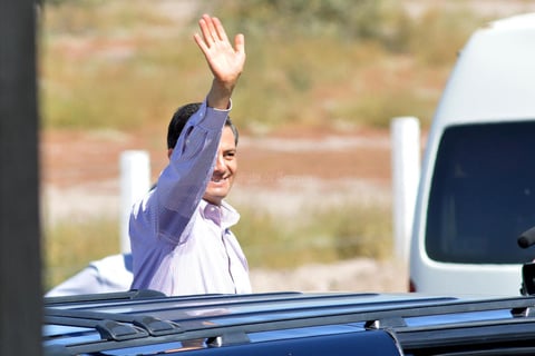 Peña Nieto realizó este viernes su quinta gira de trabajo por el estado de Coahuila.