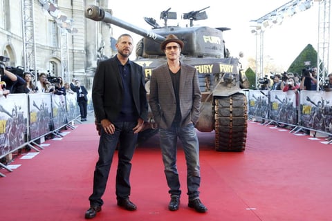 David Ayer y Brad Pitt se mostraron orgullosos de su trabajo con la cinta Fury.