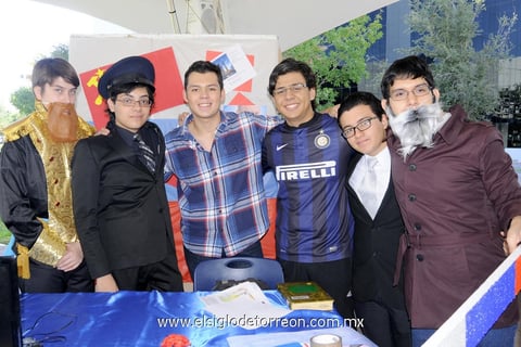 19102014 Diego, Roberto, René, Carlos, Jesús e Hiram.