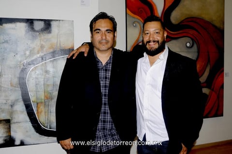 23102014 Agustín Castillo y Guillermo Colmenero, los expositores.