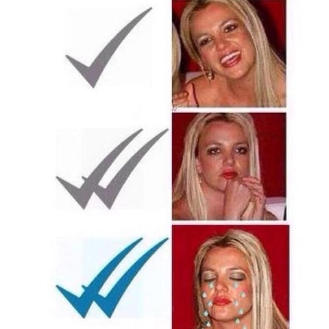 Hasta Britney se vio afectada por el double check.