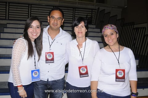 06112014 Yaneth, Juan Francisco, Gaby y Mónica.