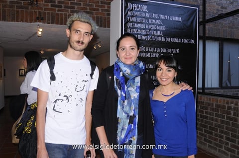 06112014 Santiago Grijalva, Paty Hernández y Tere Hernández.