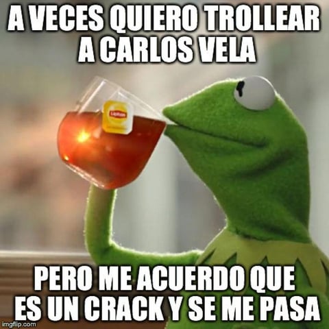 Todo el 'daño' y 'dolor' que Vela provocó en el corazón de los mexicanos fue perdonado, inclusive por la Rana René, la de los memes.