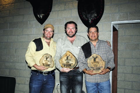 Javier, Miguel y Beto.