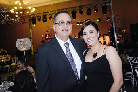 Gilberto Cordero y Rosario Corral.