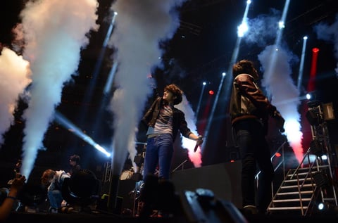 Los de CD9 ofrecieron una velada inolvidable para sus "coders" en la que no faltaron sus éxitos Ángel Cruel y Eres.