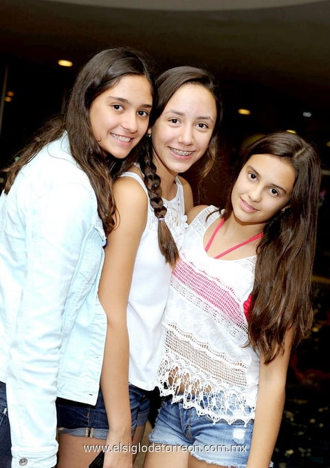 17112014 Ana Cris, Analú y Maritere.
