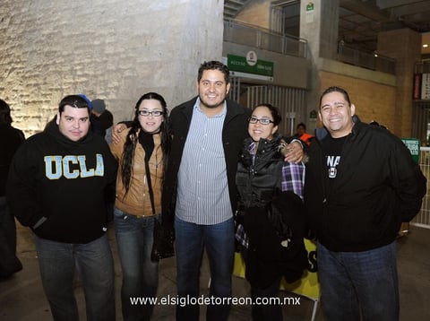 20112014 EN EL FUT.  Víctor, Daniela, Toño, Lizbeth y Víctor Hugo.