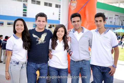 21112014 Arantza, Gregorio, Lily, Karim y Alejandro.