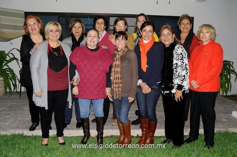 23112014 REUNIóN DE JARDINERAS.  Damas del Club de Jardinería Lirio realizaron su encuentro mensual.