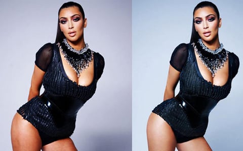 Kim Kardashian tampoco ha dejado pasar esta herramienta para lucir más delgada.