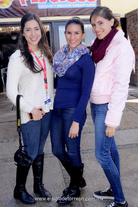 28112014 Clara, Marycarmen y Diana.
