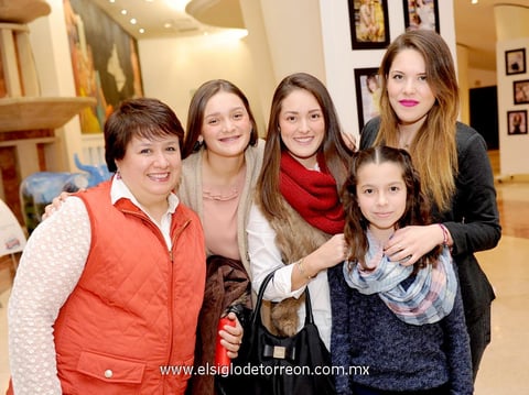 04122014 Carmen, Marcela, Alicia, Ana Carmen e Ileana.