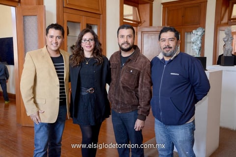04122014 Ariadna, Karen, Raymundo y Vanessa.