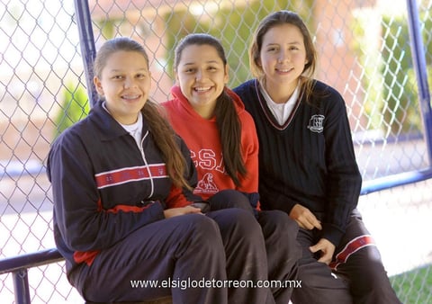 06122014 Andrea, Cynthia y Sofía.