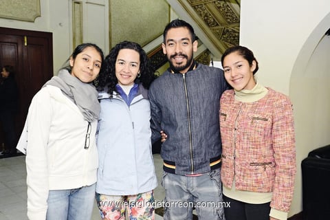 07122014 Prema, Myrna, Arturo y Valeria.